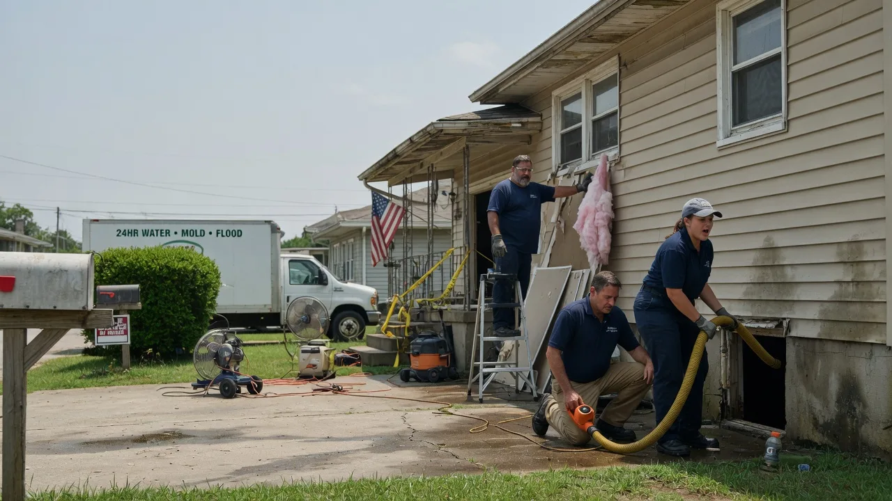 Water Damage Repair in Lawrenceville, PA near me